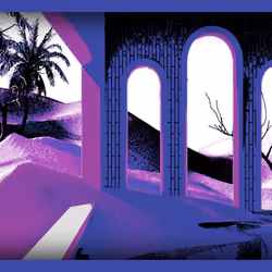 Violet and Desert