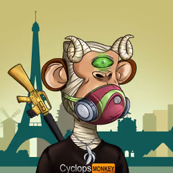 Cyclops Monkey Club #1554