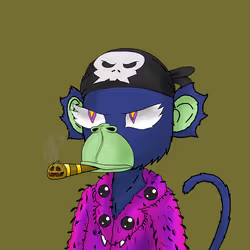 Horror Monke Yacht Club #253