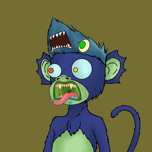 Horror Monke Yacht Club #160