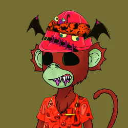 Horror Monke Yacht Club #257