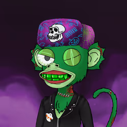 Horror Monke Yacht Club #214