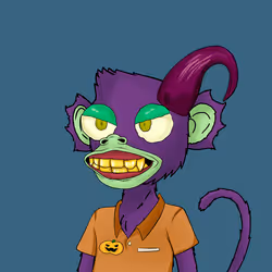 Horror Monke Yacht Club #217