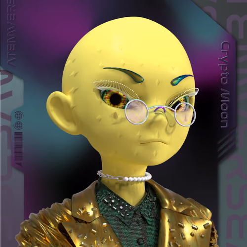 Atem NFT Passport - Crypto Moon 323