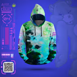 Hoody Phygital NFT - DAREBEAR 04 - Mary-J Bear #10/10