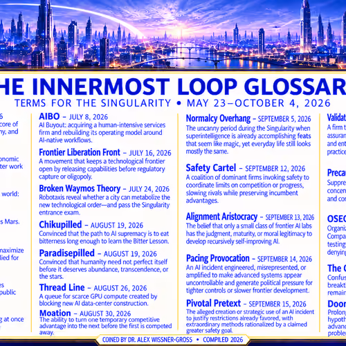 #504 The Innermost Loop Glossary — Terms for the Singularity