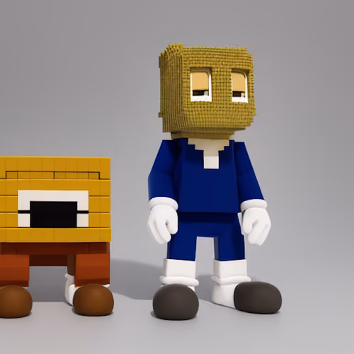 Voxel Called Beast #50
