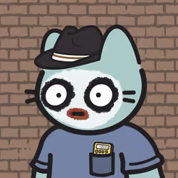 Uncool Cat #6744