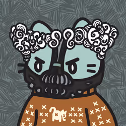 Uncool Cat #6299