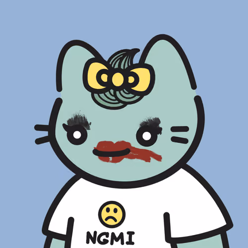 Uncool Cat #6952