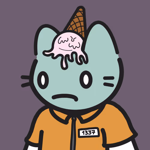 Uncool Cat #3001