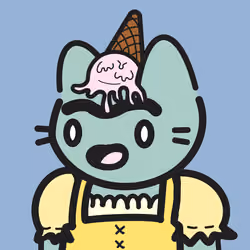 Uncool Cat #2845