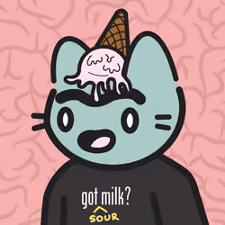 Uncool Cat #5025