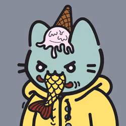 Uncool Cat #2543