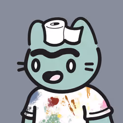 Uncool Cat #5854