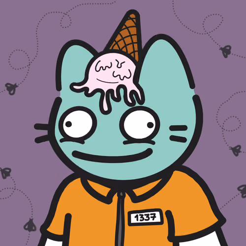 Uncool Cat #1003