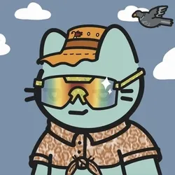 Uncool Cat #6416
