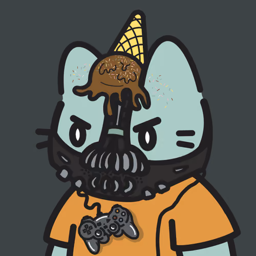 Uncool Cat #4497