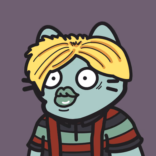 Uncool Cat #1594