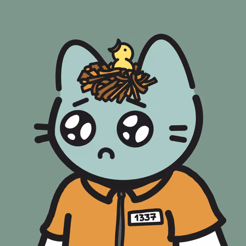 Uncool Cat #3105