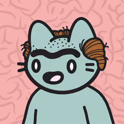 Uncool Cat #6105