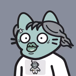 Uncool Cat #1034