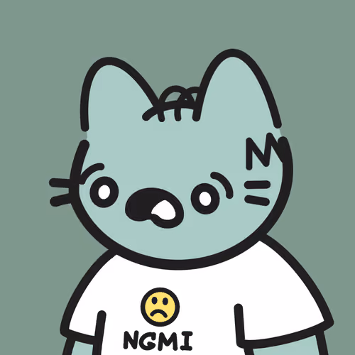 Uncool Cat #3014
