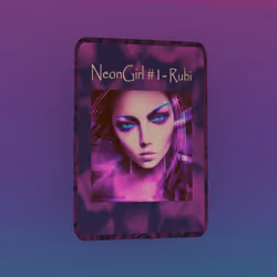 NeonGirl #1 - Rubi