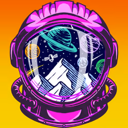 Ricks Planet Helmet#896