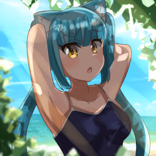 Moe Anthro Girls Art Collection Old