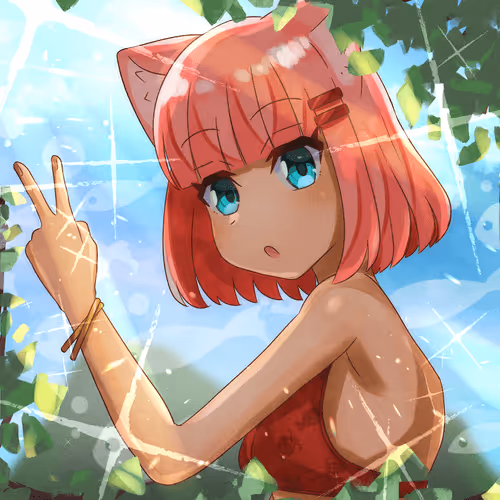 Moe Anthro Girls Art Collection Old