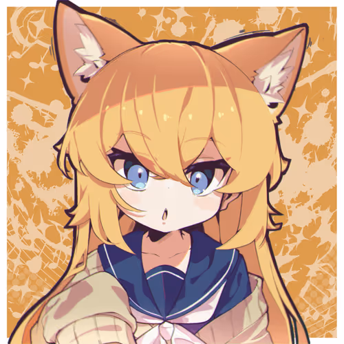 Moe Anthro Girls Art Collection Old