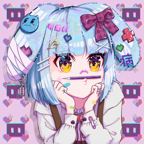 Moe Anthro Girls Art Collection Old