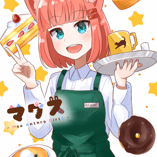Moe Anthro Girls Art Collection Old