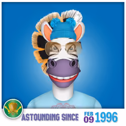 Zebra Birthday #457