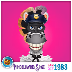 Zebra Birthday #163