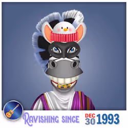 Zebra Birthday #2077