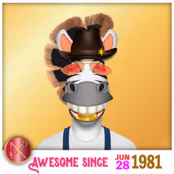 Zebra Birthday #3579