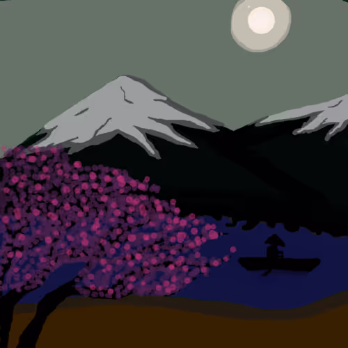 Peaceful night – Art Gobbler Page 9155
