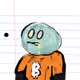 6964