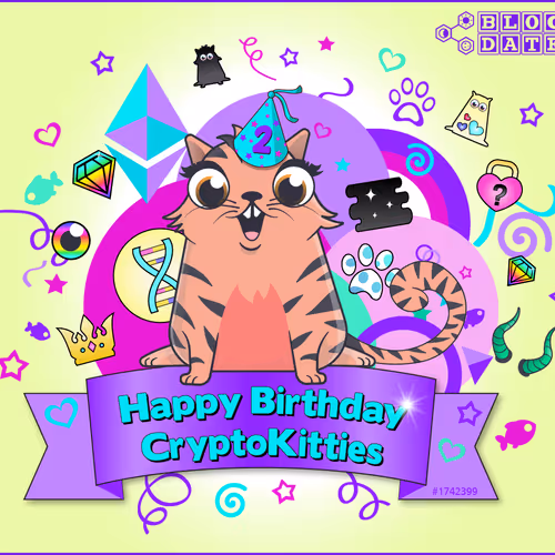 Happy Birthday CryptoKitties!