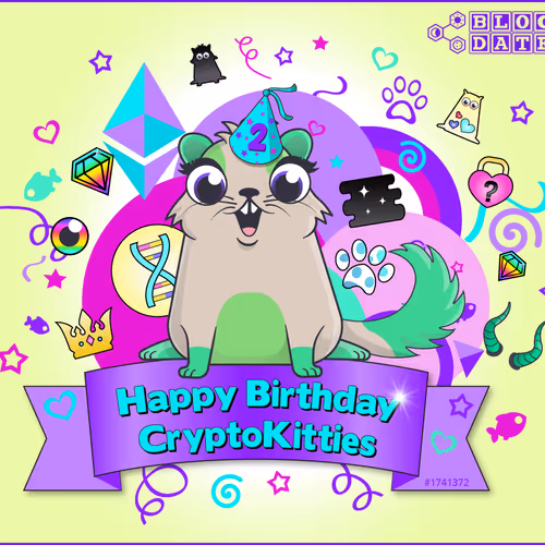 Happy Birthday CryptoKitties!