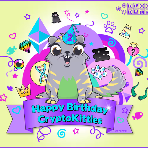 Happy Birthday CryptoKitties!