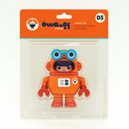 owange team crypto collectible figures