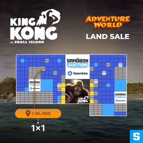 King Kong Of Skull Island Land Sale