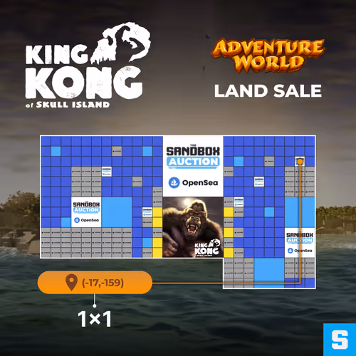King Kong Of Skull Island Land Sale