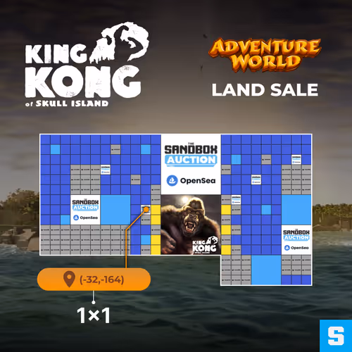 King Kong Of Skull Island Land Sale