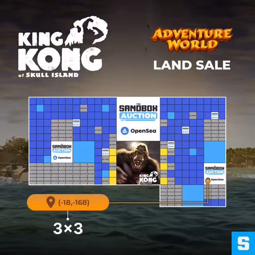 King Kong Of Skull Island Land Sale