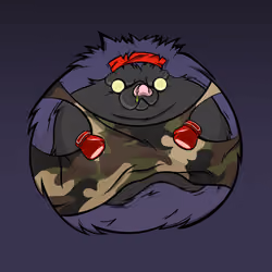 Grumpy Hedgie #1835