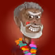 734